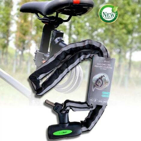 ValueMax Câble Antivol Vélo 150CM x 12MM avec 5 Chiffres Code Intelligente,  Cadenas de Vélo Long pour Vélo, Scooter, Moto, Portail Vélo : :  Sports et Loisirs