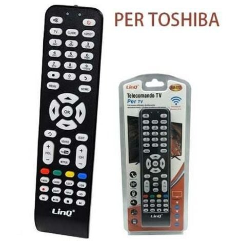 TOSHIBA LED LCD HDTV TELECOMMANDE UNIVERSELLE TS-5730