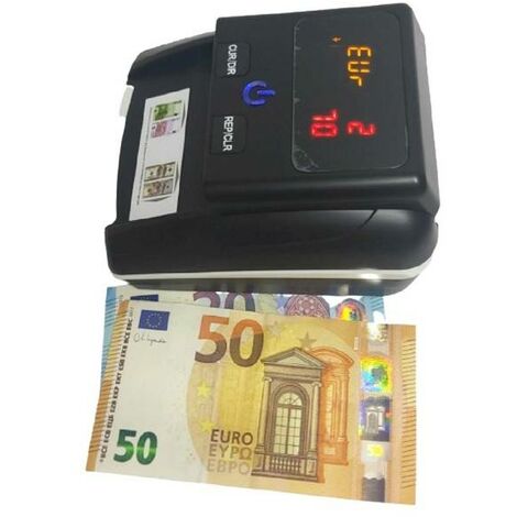 Détecteur d'argent, détecteur d'argent portable Mini 2 en 1 Détecteur de  billets d'argent contrefaits Vérificateur de billets contrefaits Lumière