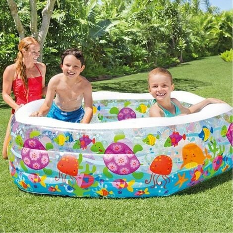 Baignoire hexagonale familiale pour enfants, piscine gonflable