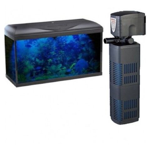 Filtre Intérieur pour Aquarium 20L-60L, 3 W/4 W Réglable Pompe