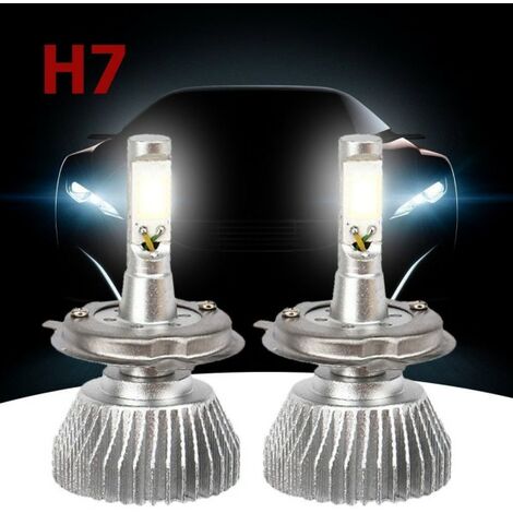 2 x AMPOULE H7 12V 55W LAMPE POUR VOITURE FEU SUPER LUMINEUSE WHITE PHARE