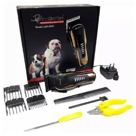 HICHEE V1 Tondeuse avec aspirateur, brosse pour chien Avec 6