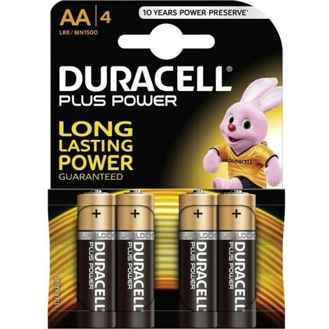 Piles alcalines LR03 AAA Une alimentation longue durée pour vos appareils  alkaline 1.5V 4 pièces, Duracell