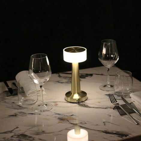 Bougie Électronique Tulipe, Lampe De Table Transparente Pour La