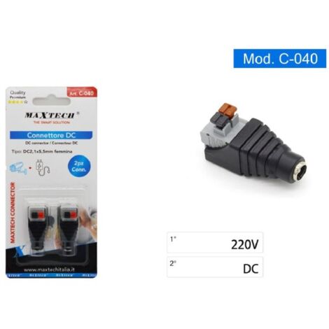 2 RCA mâle vers femelle 1 connecteur câble adaptateur doubleur Y Bleu