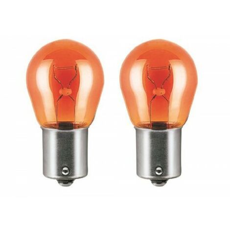 Paire d'ampoules orange pour feux clignotant 24V 21W PY21W - La Boutique de  la Route