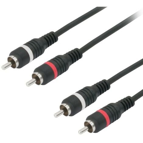 Câble coaxial audio numérique, HiFi 5.1 SPDIF RCA vers RCA mâle
