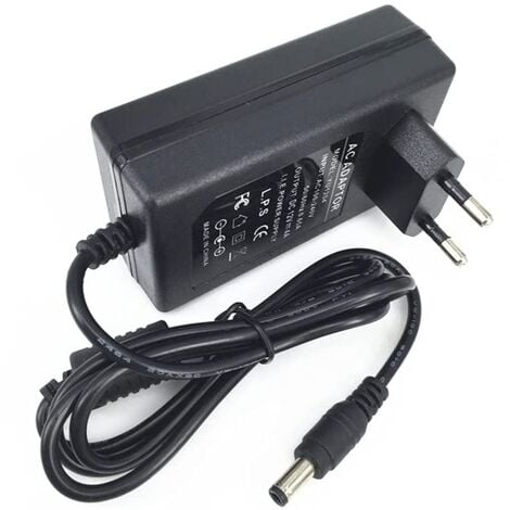 Adaptateur d'alimentation 12V 3A 12V Bloc d'alimentation, chargeurs