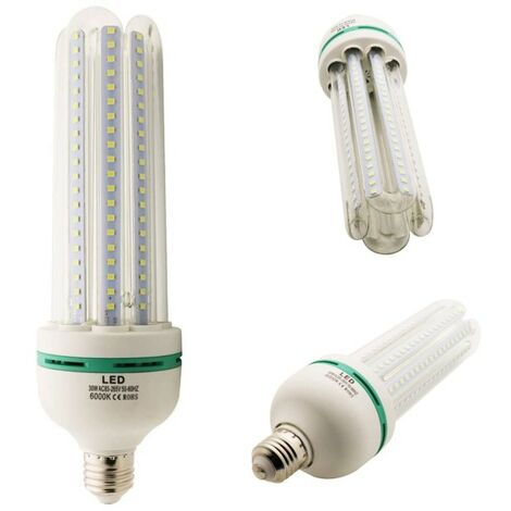 Ampoule LED basse consommation E27 6W - lumière blanc chaud Eco, LED SMD