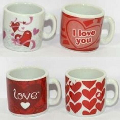 Tasse à café en porcelaine - Coffret cadeau pour petite amie