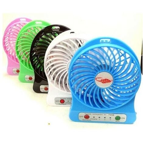 CL Distribution - Mini ventilateur rechargeable à