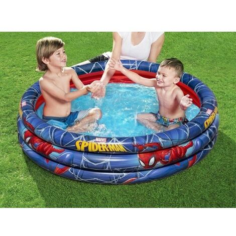 SPIDERMAN Piscine gonflable pour enfants Spider Man pas cher