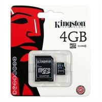 Kingston Micro Sd 4 Gb Microsd Class 4 Sdhc Memory Card Smartphone
