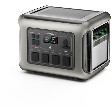 Portable Power Station Solar Generator Mobile Power Storage for Home Camping RV 2016Wh ALLPOWERS R2500 (1/4)