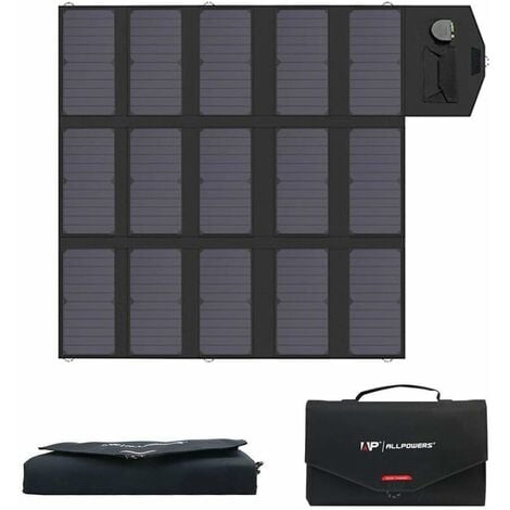 ALLPOWERS 606Wh Portable Power Station & 100W Foldable Solar Panel