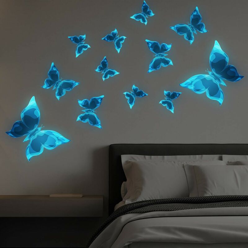 50x50cm Stickers Muraux Chambre Adulte - Adhesif Mural Effet 3d