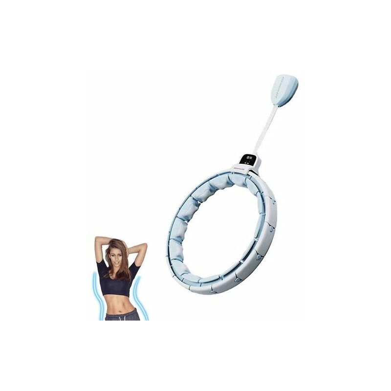 Cerceau Hula Hoop de Fitness Réglable avec Poids Inclus