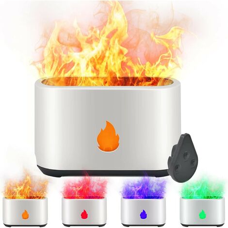 Diffusor für ätherische Öle – 5 V, 200 ml, Flamme, weiß (1/5)