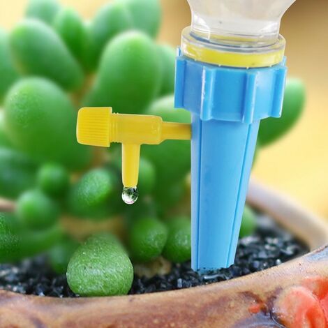 Kit Irrigation Goutte à Goutte 16 Pièces - Arrosage Automatique Plantes Avec Vannes Réglables Intérieur Extérieur