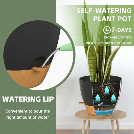 DUZFOREI Blumentopf-Füße, 24 Stück – Dreieckiges Design, Aus PP-Material | Erhöht Töpfe, Verbessert Luftzirkulation | Für Innen & Außen