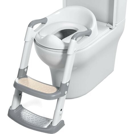 Tabouret de Toilette WC Marche Pied Antidérapant Tabouret Toilette
