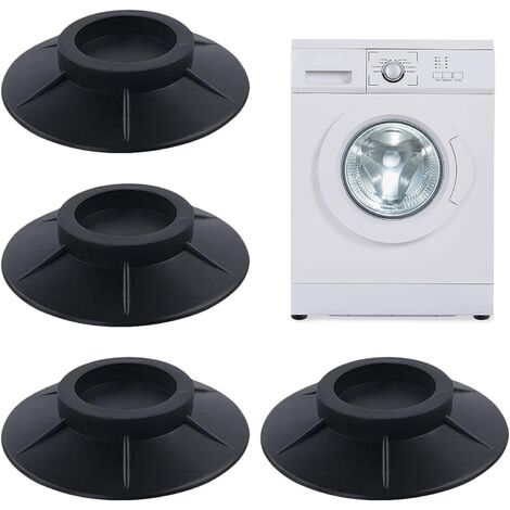 4PCS Tapis Anti Vibration Machine a Laver, Patins Amortisseurs Antivibration (1/5)