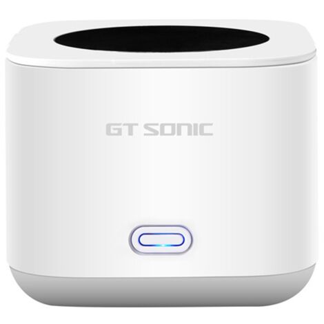 180ML Nettoyeur Ultrasons, 43000Hz Machine de Nettoyeur Bijoux à Ultrason, Blanc (1/5)