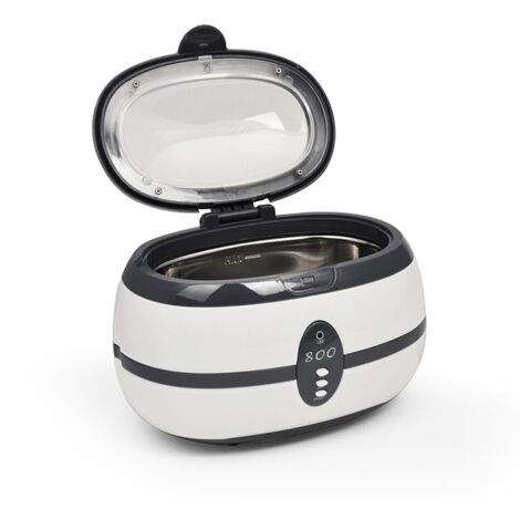 Nettoyeur à Ultrasons 600ML- Appareil Nettoyeur Domestique avec Panier Nettoyage et Support Automatique