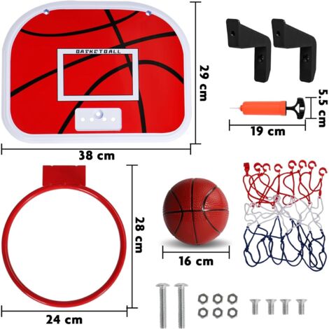 Mini panier de basket pour enfants, panier de basket, intérieur pour enfants, panier