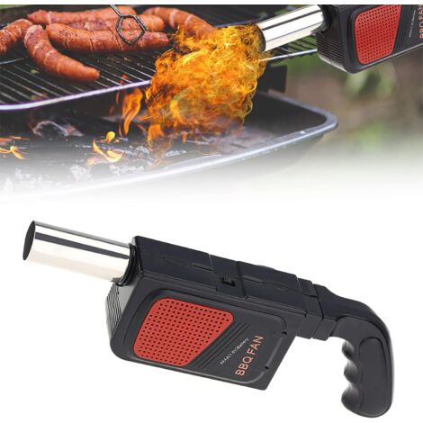 Souffleur d'air De Ventilateur De Barbecue électrique, Outil De Cuisson Portatif De Ventilateur De Ventilateur De Barbecue (1/5)