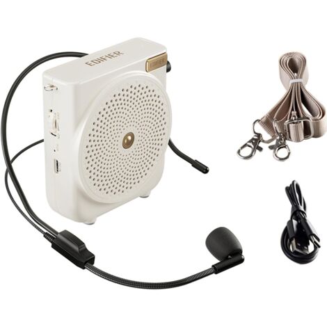 MF3 Amplificateur de Voix Portable, Voice Loudspeaker pour Enseignement, Guide Touring, Lecture de Musique