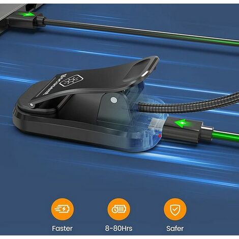 Dioche Mini Lampe De Lecture, Lampe à Pince à Pince Lampe à Pince Pour