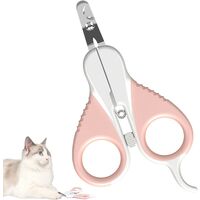 Sicherheits-Nagelknipser für Haustiere und Katzen aus Edelstahl