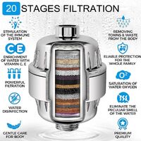 Lot De 2 Cartouches De Remplacement Pour Filtre De Douche, Cartouches