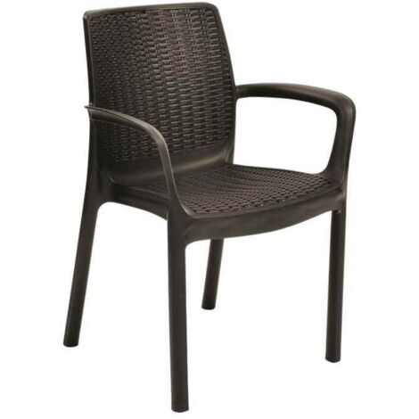 SILLA BALI MARRÓN
