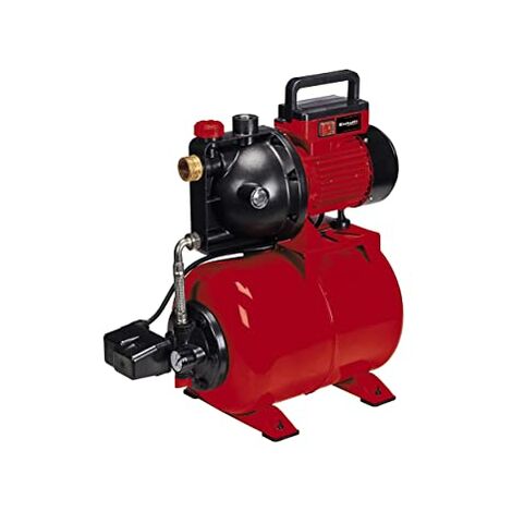 Einhell Groupe de surpression GC-WW 6538 (650 W, Hauteur d'aspiration 8 m, Câble d‘alimentation 1,4 m, Interrupteur à pression, Livré avec manomètre)