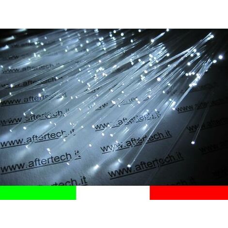 18w Trousse Fibre Optique Ciel Stellato 400 Points 3M LED Blanc Froid