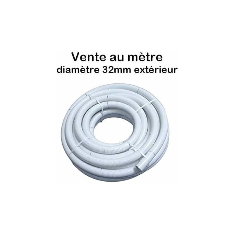 Tuyau Pression Coller Tuyau PVC Souple ⌀ 63mm - Pour Bassin, Piscine - Vente Au Mètre - Résistant Pression Tuyau 40mm