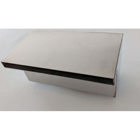 Lame d'eau pour piscine à encastrer inox Largeur 50cm (1/2)