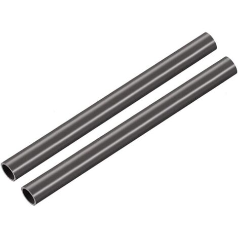 Lot de 2 Barres de 1M Tube Rigide TuyauPVC Pression PN10 50mm PVC U diamètre extérieur 5cm (1/2)