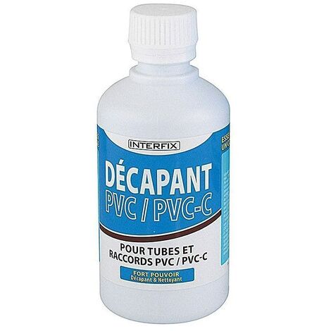Interplast -250 ML Décapant pour Tube PVC Rigide Piscine (1/2)