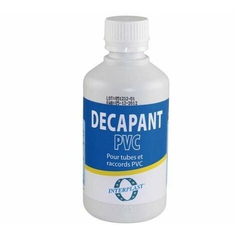 Décapant Tube PVC Piscine Interplast 250ml - Nettoyant Pour Conduites Rigides Piscine
