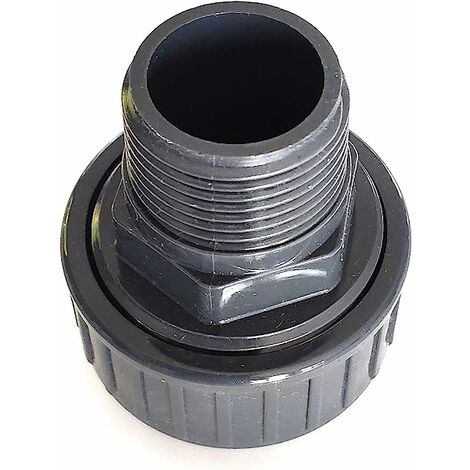 Union filetée 3 pièces 32mm à coller vers filetage à visser 1 PVC Pression (1/2)