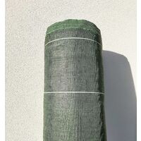 Toile de paillage tissée 130g/m2 – Largeur 1,28m – Longueur 10m – Résistante aux UV – Préserve l'humidité du sol