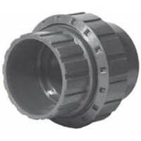 Union PVC pression à coller droit FF (63)