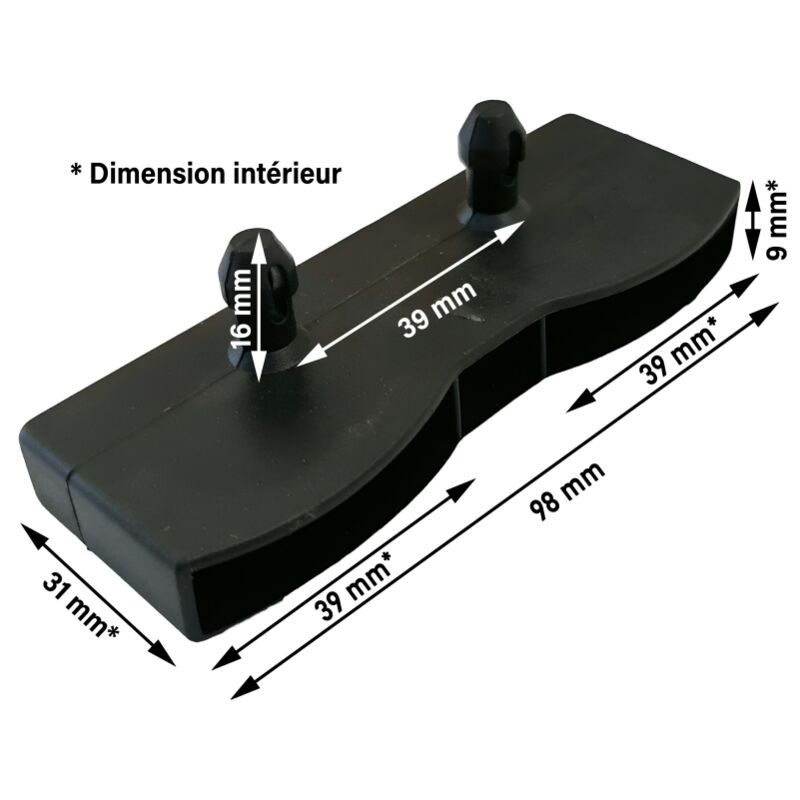 Lot De 6 Lattes Sommier 61 Cm X 38 Mm X 8 Mm - Hêtre 7 Plis SCM Créations - Renfort Pour Lit, Clic-Clac, BZ