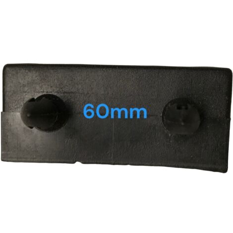 Embout pour lattes de 60 mm a tétons a clipser SCM Créations