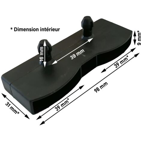 Lot De 3 Lattes En Hêtre Pour Sommier - 82,7 Cm X 4,8 Cm, épaisseur 8 Mm, 7 Plis, Remplacement Clic-clac Ou BZ