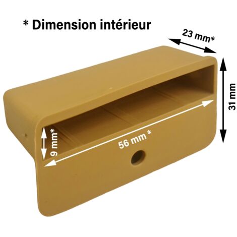 3 Lattes Sommier SCM 68cm X 48mm - Hêtre 7 Plis, Courbées - Rechange Lit, Clic-Clac, BZ